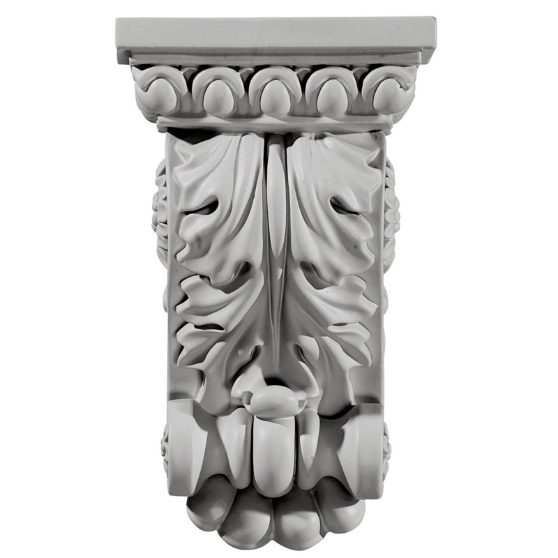 Endurathane Attica Corbel, 5"W x 3 5/8"D x 8 3/8"H, Factory Primed