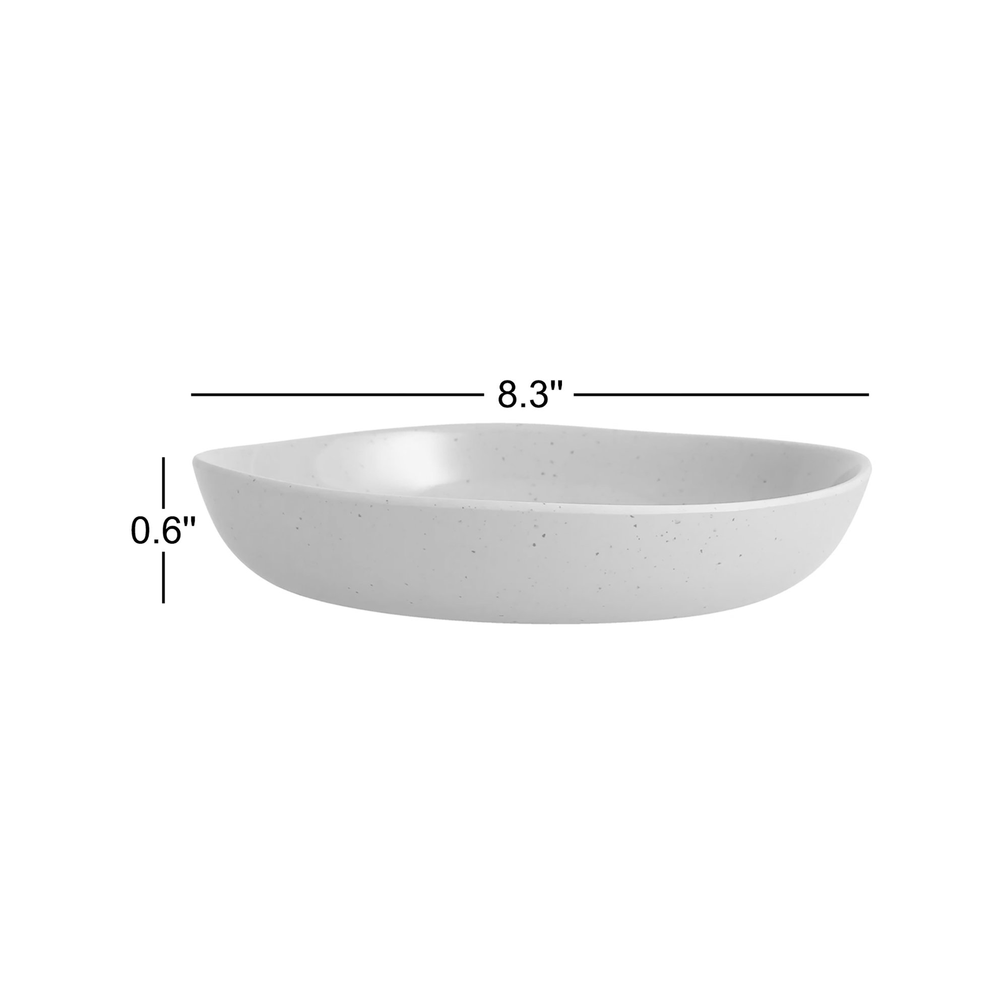 Sandia Contemporary Coupe Bowl, Beige