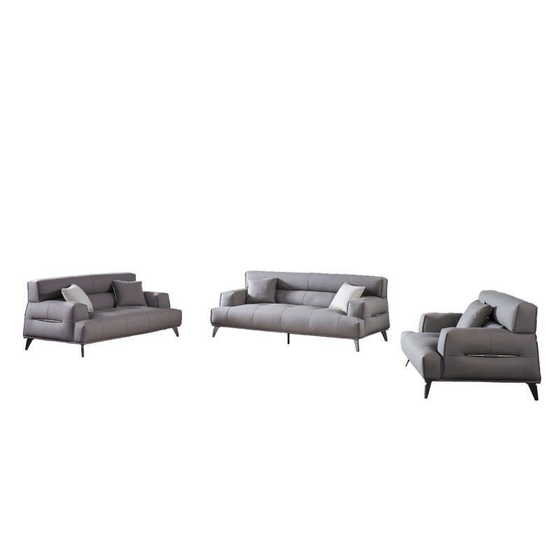 Ellema Leather Sofa