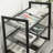 Bookshelf, 3-Tier Freestanding Shoe Rack