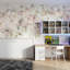 Papier peint floral avec papillons-584389167