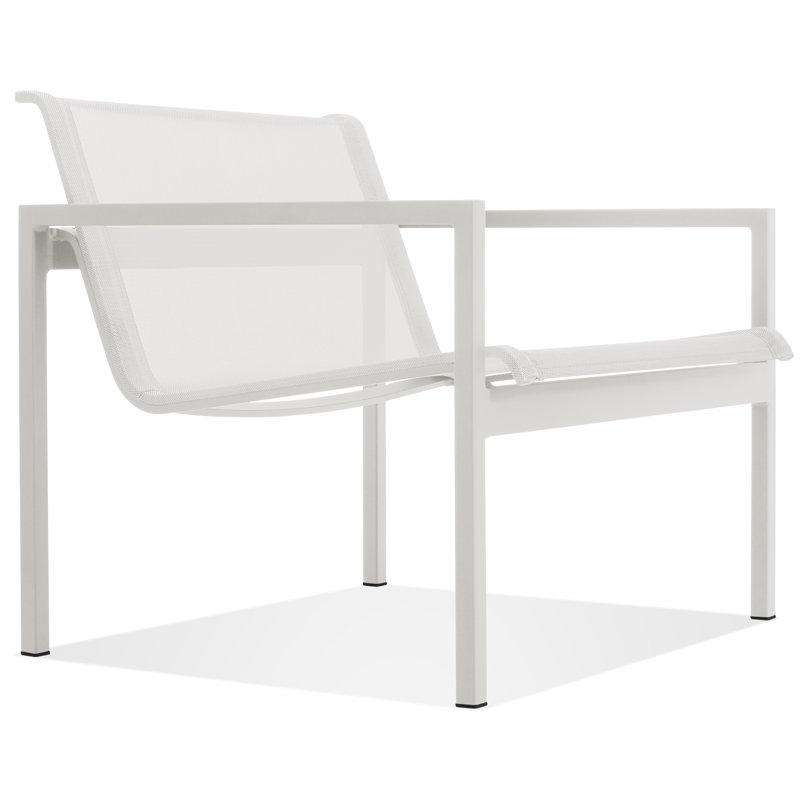 Skiff Outdoor Lounge Chair, White