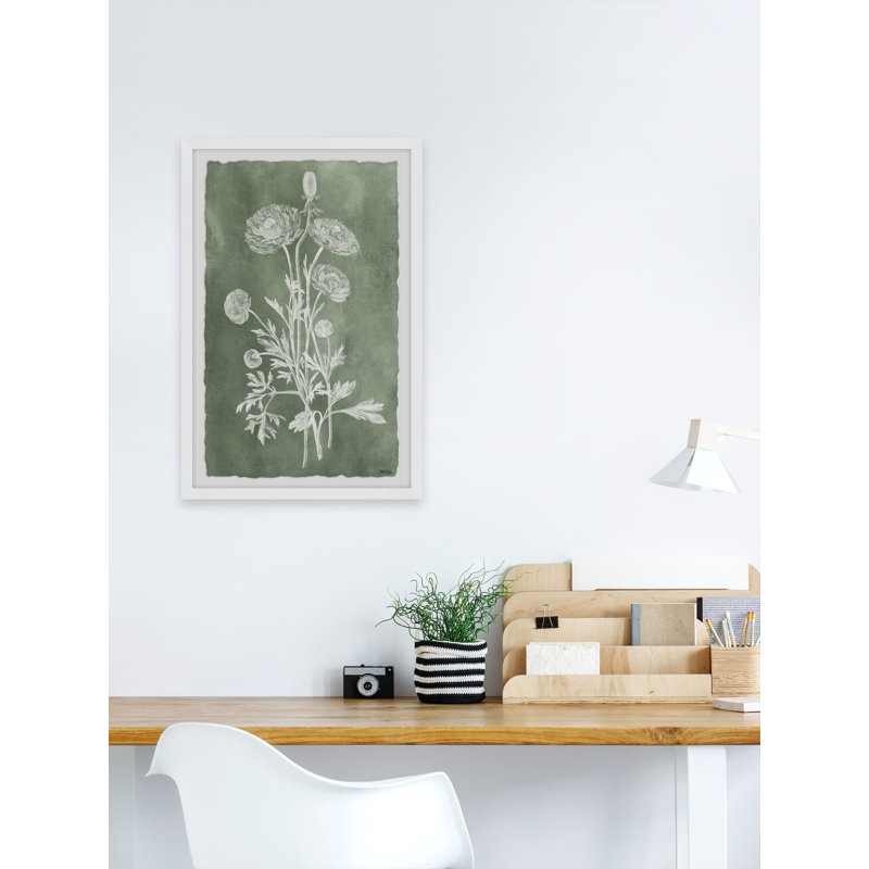 Sage Impressions I 1 Piece Single Picture Frame Painting, 38cm H x 45cm W