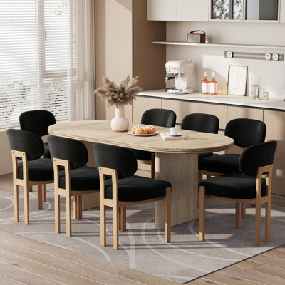 Ensemble de salle à manger extensible Mid-Century
