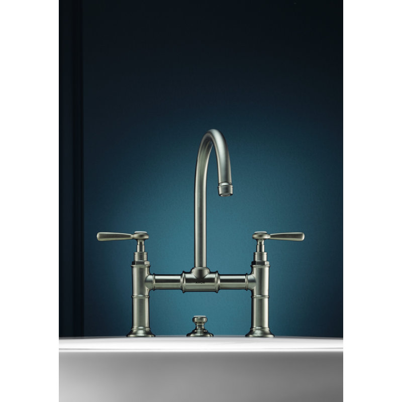 AXOR Montreux Widespread Bathroom Faucet, Chrome