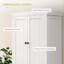 Armoire de cuisine de style campagnard HOMcom