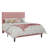 Modern Velvet Upholstered Bed Frame With Adjustable Headboard, Full Size, Queen Size, King Size, No Box Spring Needed-657436834-657436840