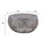Table basse en aluminium Kawanna-163083941