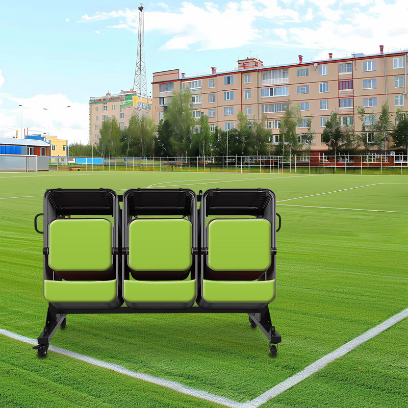 Chariot de chaise pliable 800 avec roues 800 lb, chariot de rangement robuste pour 42 chaises, support réglable avec housse imperméable et sangles élastiques