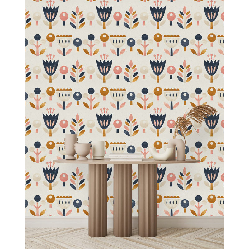 Panneau de papier peint L 10,4 pi x l 25 po, L 125 po x l 25 po