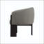 Upholstered Barrel Back Accent Chair with Three-Legged Design