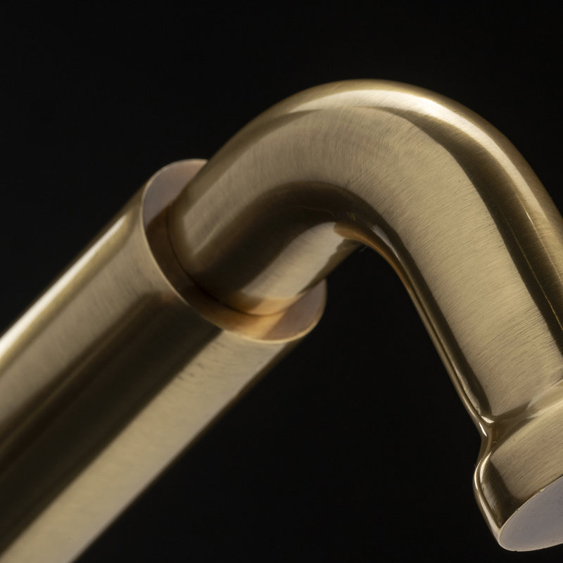 Edgewood Collection Handle Pull - Transitional Hardware for Drawers & Cabinets, Antique Brass, 12"