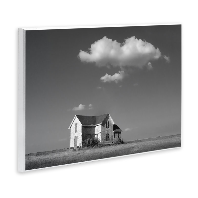Plaque murale solitaire de style chalet, par Steve Toole, H 13 po x l 19 po