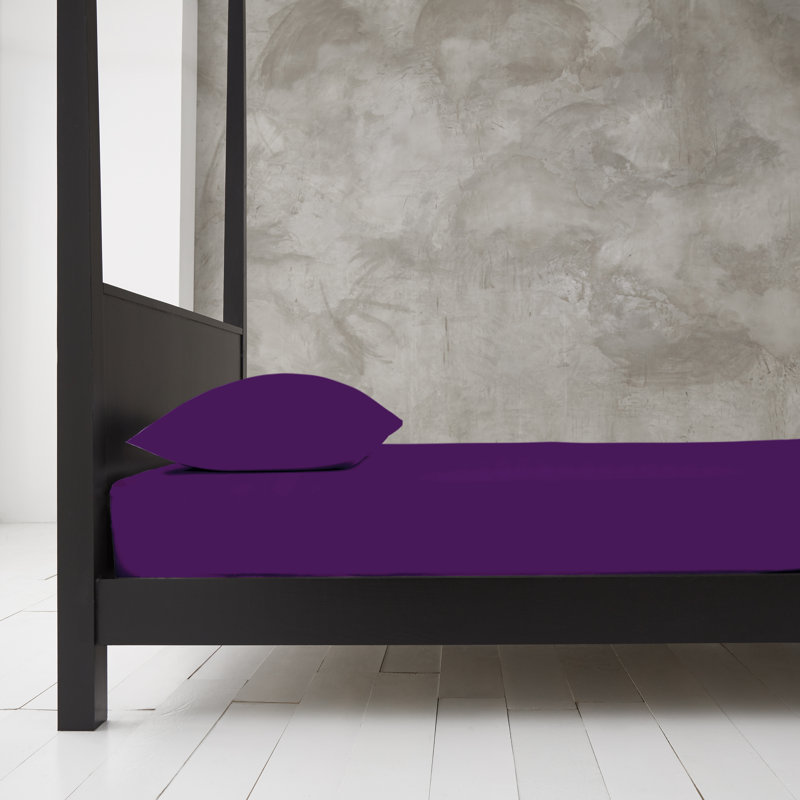 Diamond Fitted Sheet, Super King, Berry