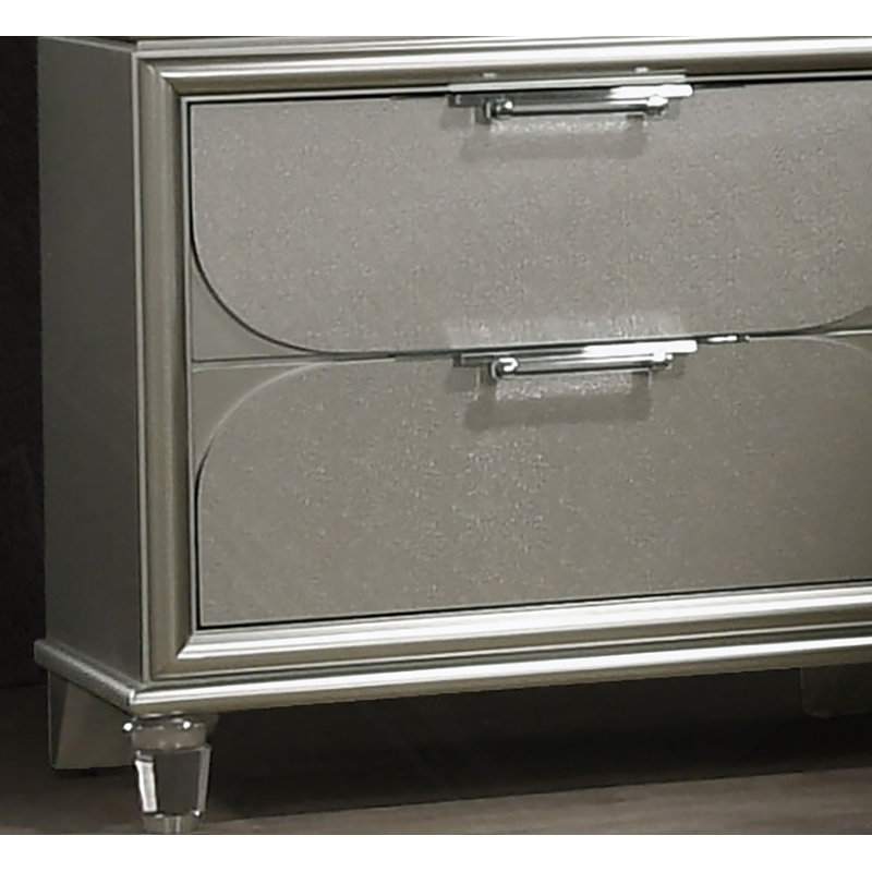 Table de chevet 2 pièces Contemporary