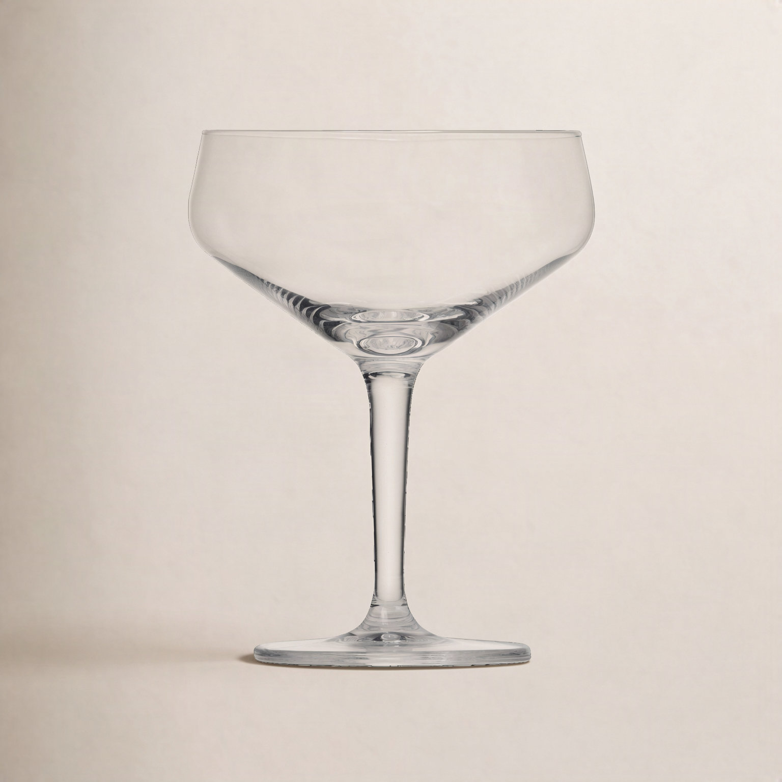 Basic Bar Crystal Coupe Glass, 8.8 oz