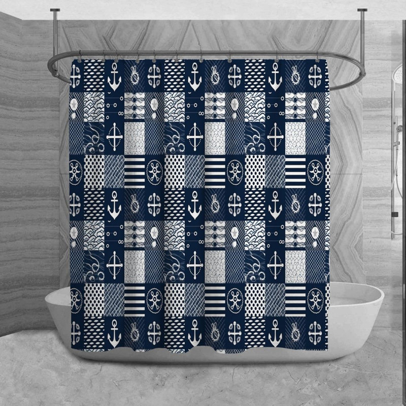 Rideau de douche Kifer, H 93 po x l 70 po