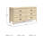 Kaceion 61.57'' W 6 - Drawer Dresser