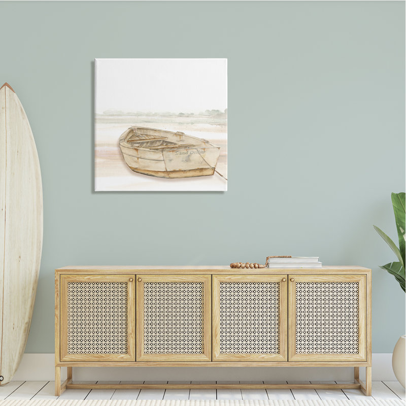 Barque de sable, H 30 po x l 30 po x P 1,5 po, Toile tendue
