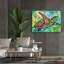 «Sea Turtle 2» par Dean Russo, art mural sur toile-300578287