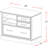 Amardo 40 " Wide 3 Filing Cabinet-1992034341
