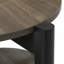 Table de bout ronde avec tablette de rangement ouverte Erim-131600682