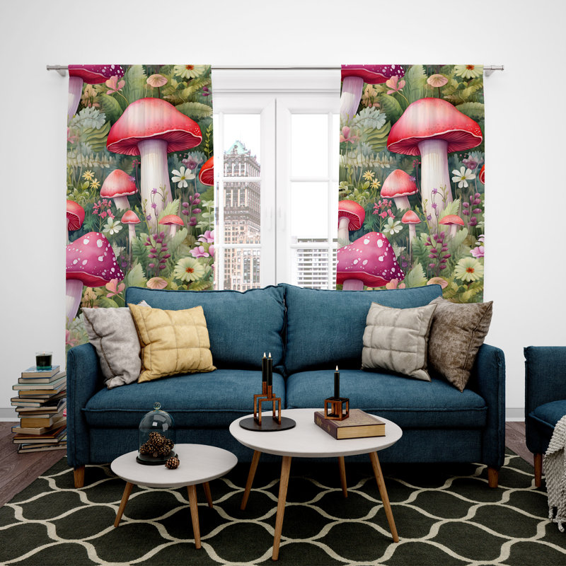 Dolorita Room Darkening Curtain Pair, 20" W x 82" L