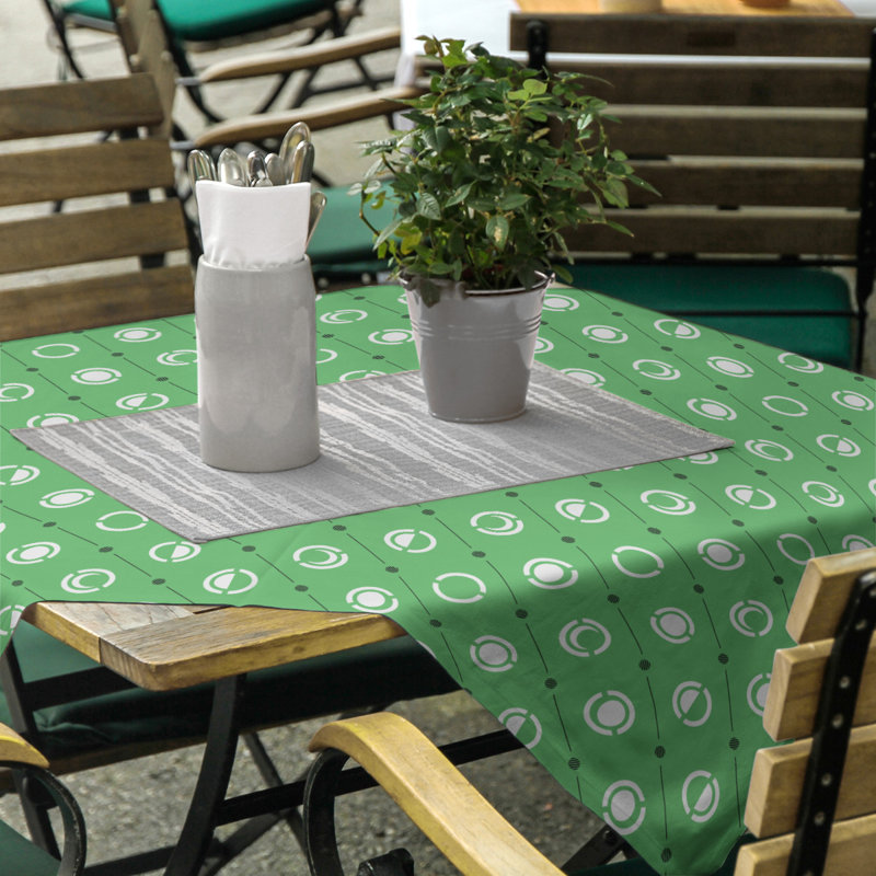 Nappe des phases de lune classiques, Vert/noir