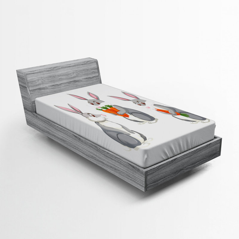 Microfiber Fitted Sheet, Twin Fitted Sheet