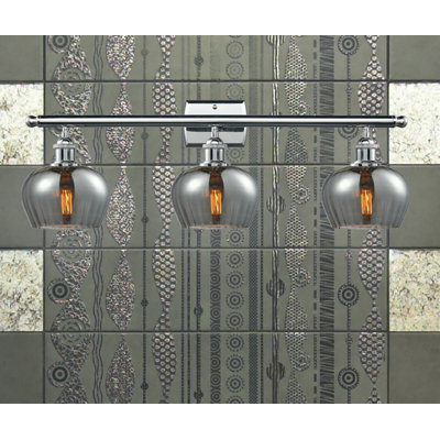 Éclairage de salle de bain à intensité variable 3 lumières Patrina