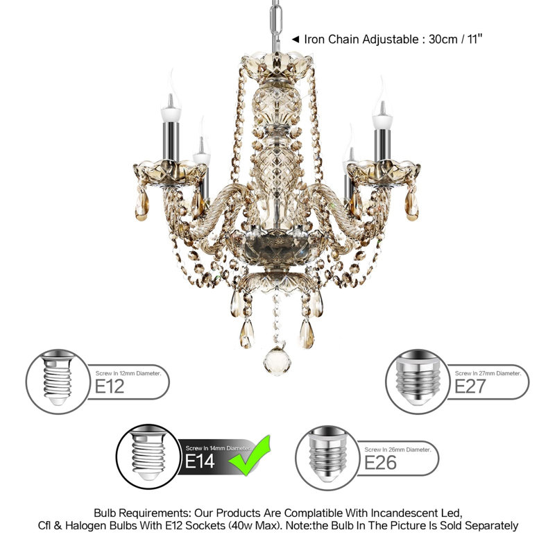 Vicenta Crystal Chandelier