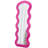 Flannel Full Length Wavy Rose Floor Mirror For Bedroom And Living Room, Hanging Or Leaning-288745308
