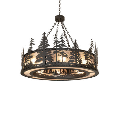 Luminaire suspendu 45 po de hauteur