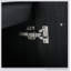 Meuble-lavabo mural 30 po avec lavabo, lavabo à rebords épais en résine