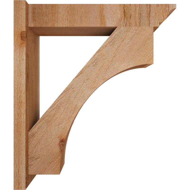Persienne en bois Westlake, P 28 po x H 32 po, Cèdre rouge de l'Ouest de 6 po (sciage brut)