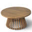 ENSEMBLE DE MEUBLES DE PATIO: LIT DE CLASSE 3 PLACES CLAREMONT + TABLE EN BOIS ACACIA-2022944253