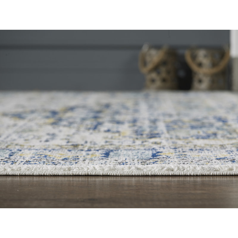Gardette Oriental Indoor Rug, Rectangle 4' x 6'