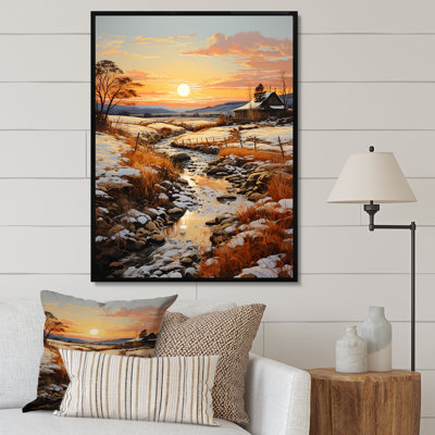 Tagen " Sunrise Golden Hour Pastoral I "