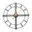 Aeryk 60cm Silent Modern Oversized Decorative Cut Out Metal Wall Clock