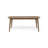 Extendable Wooden Dining Table ACACIA WOOD TRADITIONAL SLATS EASY TO MAINTAIN-1433149229