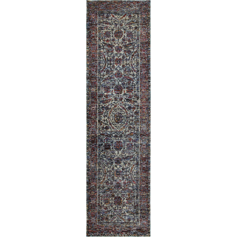 Tuma Oriental Indoor Rug, Runner 2'3" x 8'
