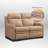 Harpster Genuine Leather Sofa Power Triple-Motor Reclining Loveseat-110447889