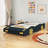 Full Size Race Car-Shaped Platform Bed-173836764-173836767