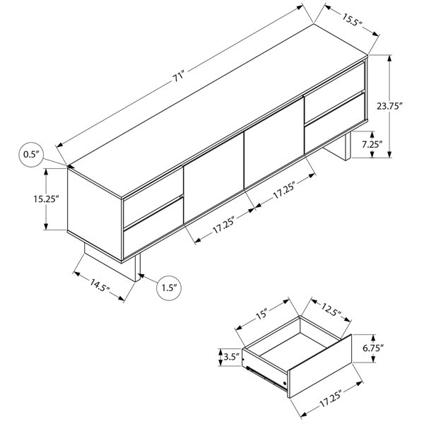 Dimensions du produit