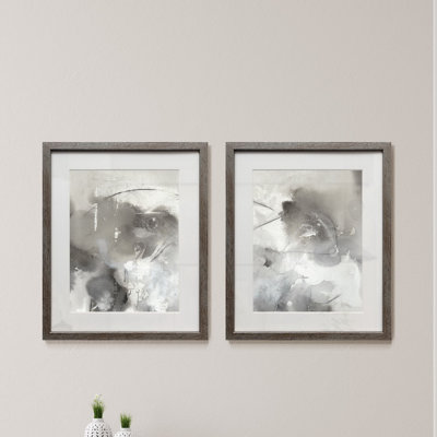 " E Mystical Objects I " 2 - Pieces Painting Print