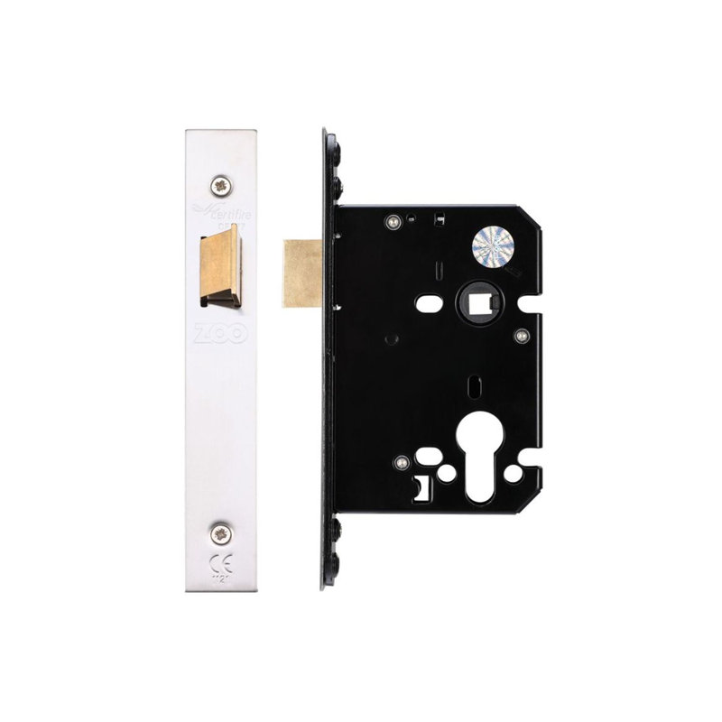 Upright Latch, Stainless Steel, 6.4cm H