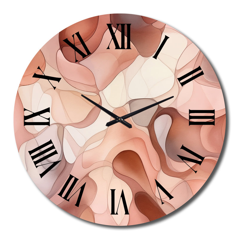 Horloge murale Nutshell Abstractions, Grand