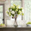 Silk Faux Floral Arrangement in Vase