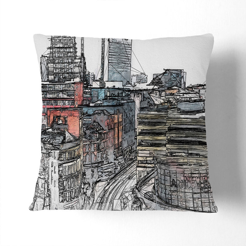 Square Cushion, 55cm H x 55cm W x 20cm D