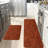 Embossed Pumpkin, Kitchen Mats Set of 2